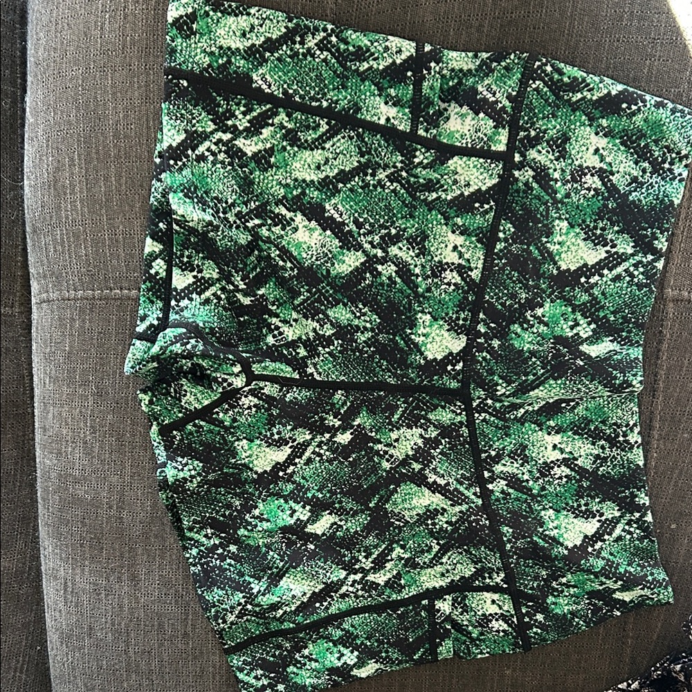 Constantly Varied Gear Green and Black Bike Shorts